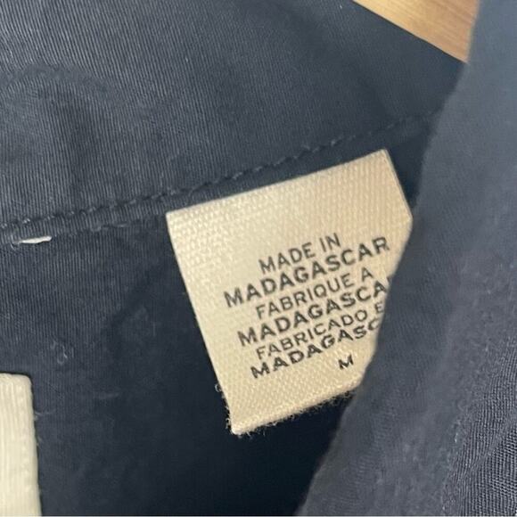 Long Sleeve Cotton Button Down Shirt,  Casual, Classic, Weekend, Vacation M - Picture 7 of 9